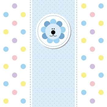 card design baby arrival announcement card