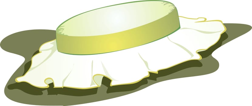 Illustration of a cotton babies cap