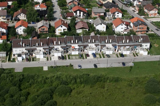 Residential complex in the town of Samobor, Croatia