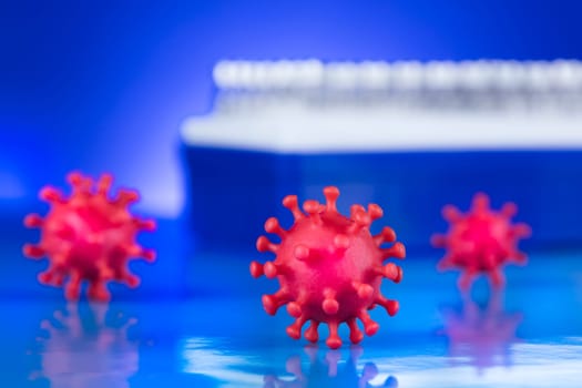 Pandemic medical health risk concept, corona virus