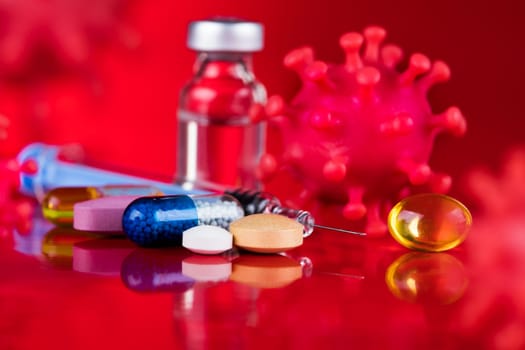 Virus Pandemic Background, medical health