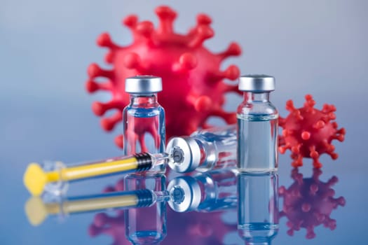 Viruses cells in infected, Pandemic medical health