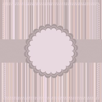 Greeting card template. EPS 8 vector file included