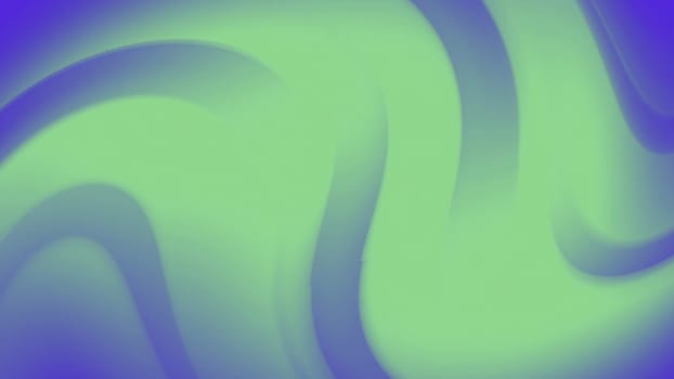 Gradient green color abstract blurred animation background