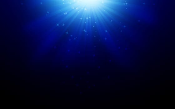 Headlight blue background