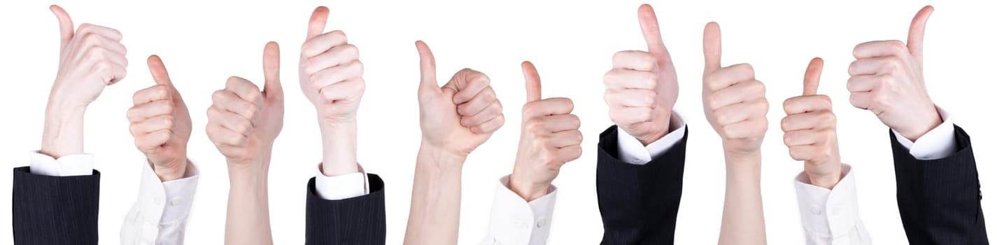 thumbs up business man