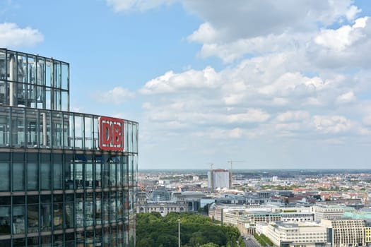 Deutsche Bahn headquarters at Potsdamer Platz in Berlin