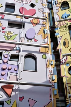 the "Happy Rizzi House"" in the city centre of Braunschweig"
