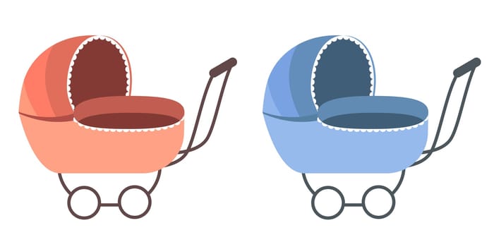 Baby Carriage. For boy and for girl.