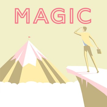 Text showing inspiration Magic, Business overview power of influencing events using mysterious or supernatural forces