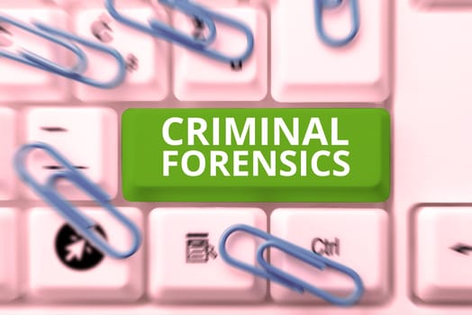 Handwriting text Criminal Forensics, Concept meaning Federal Offense actions Illegal Activities punishable by Law