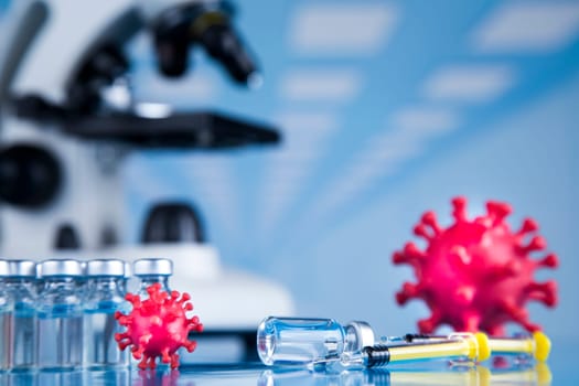 Pandemic medical health risk concept, corona virus