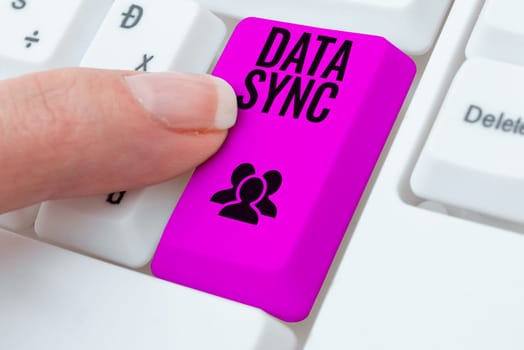 Conceptual caption Data Sync, Concept meaning data that is continuously generated by different sources
