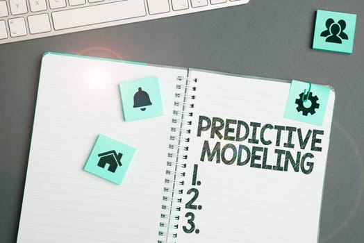 Inspiration showing sign Predictive Modeling, Business overview maintenance strategy driven by predictive analytics