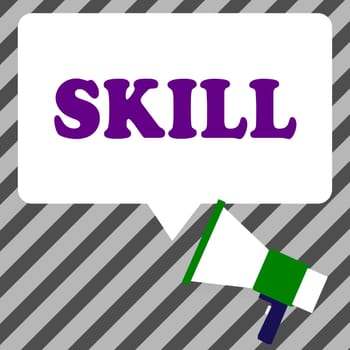 Writing displaying text Skill, Business idea ability to use one's knowledge effectively and readily in execution