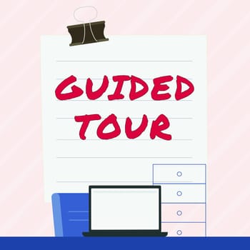 Conceptual caption Guided Tour, Concept meaning advice or information aimed at resolving problem or difficulty