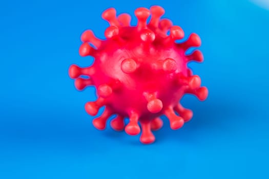 Virus cells, epidemic coronavirus background