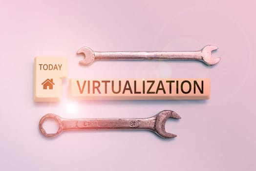 Handwriting text Virtualization, Conceptual photo application of virtual environment to computer games
