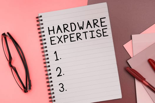 Handwriting text Hardware Expertise, Word for machines and other physical components computer electronic system