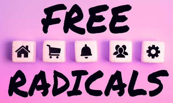 Handwriting text Free Radicals, Conceptual photo produced in body by natural processes or introduced from tobacco smoke, toxins