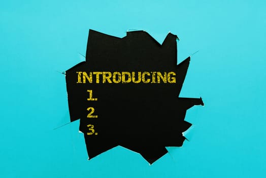 Conceptual caption Introducing, Concept meaning Presenting a topic or someone Initial approach First meeting
