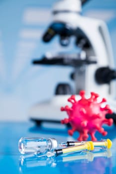 Pandemic medical health risk concept, corona virus