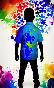 World autism awareness day concept