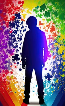 World autism awareness day concept