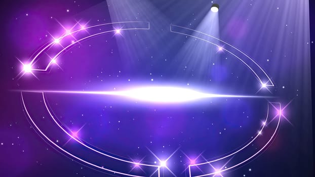 Shining Lights And  particles Background	,Shining Lights And  particles Background