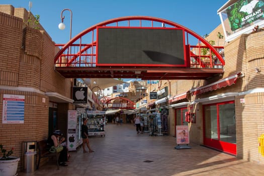 Centro Comercial San Eugenio, Costa Adeja, Tenerife, Spain Aug 08, 2022 - Shopping center in the city