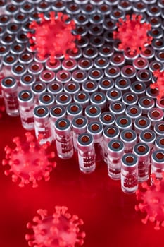 Pandemic medical health risk concept, corona virus