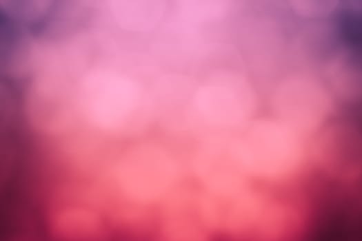 Abstract Blur of blurred lights with bokeh effect Background design