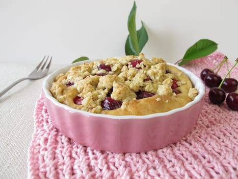 Sour cherry pie