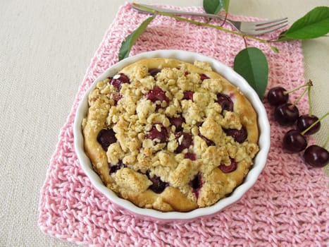 Sour cherry pie