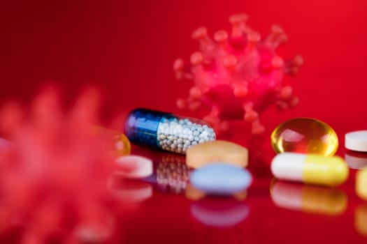 Virus Pandemic Background, medical health