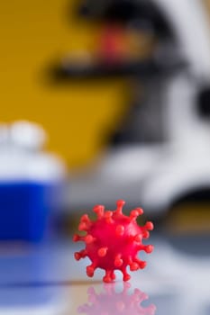 Pandemic medical health risk concept, corona virus
