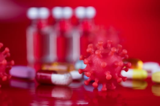 Virus Pandemic Background, medical health