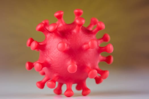 Virus close up, coronavirus concept
