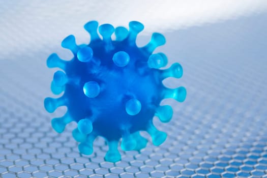 Virus close up, coronavirus concept