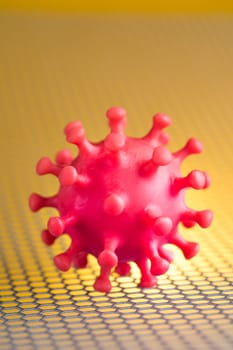 Virus cells in infected, Pandemic medical health