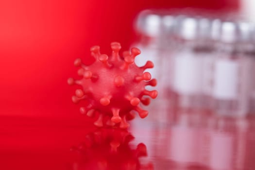 Virus close up, SARS, coronavirus pandemic background