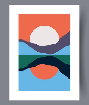 Abstract lines modern sketch wall art print. Printable minimal abstract lines poster. Contemporary decorative background with sketch. Wall artwork for interior design.