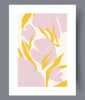 Abstract lines modern sketch wall art print. Printable minimal abstract lines poster. Contemporary decorative background with sketch. Wall artwork for interior design.