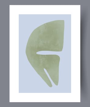 Abstract lines modern sketch wall art print. Printable minimal abstract lines poster. Contemporary decorative background with sketch. Wall artwork for interior design.
