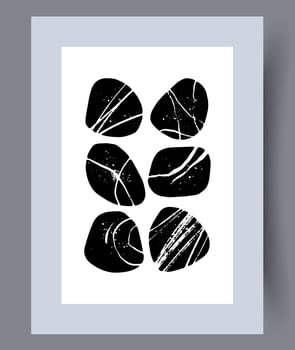 Abstract lines modern sketch wall art print. Printable minimal abstract lines poster. Contemporary decorative background with sketch. Wall artwork for interior design.
