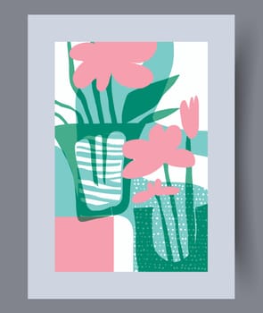 Abstract lines modern sketch wall art print. Printable minimal abstract lines poster. Contemporary decorative background with sketch. Wall artwork for interior design.