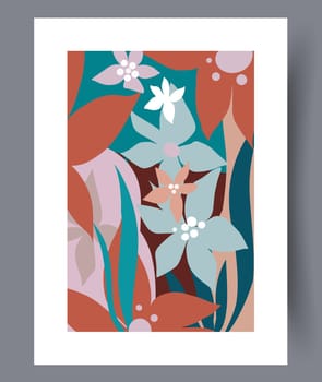 Abstract lines modern sketch wall art print. Printable minimal abstract lines poster. Contemporary decorative background with sketch. Wall artwork for interior design.
