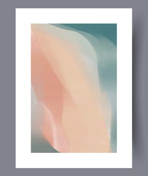 Abstract lines modern sketch wall art print. Printable minimal abstract lines poster. Contemporary decorative background with sketch. Wall artwork for interior design.