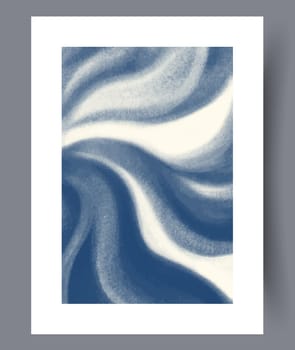 Abstract lines modern sketch wall art print. Printable minimal abstract lines poster. Contemporary decorative background with sketch. Wall artwork for interior design.