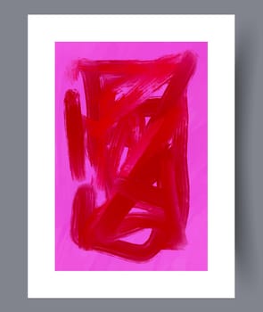 Abstract lines modern sketch wall art print. Printable minimal abstract lines poster. Contemporary decorative background with sketch. Wall artwork for interior design.